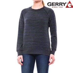 Gerry Journey‎ Women's Soft and Stretchy Jersey Knit Asymmetrical Zip Neck
